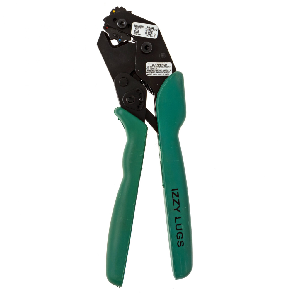 Izzy Lug Ratchet Crimping Tool from GME Supply